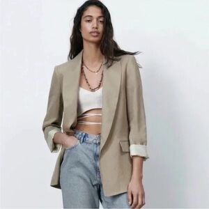 Zara Blazer- Beige
